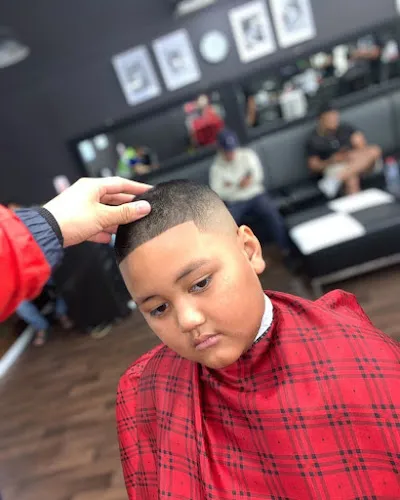 6 - Black and white Barbershop