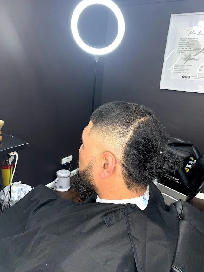 1 - Black and white Barbershop