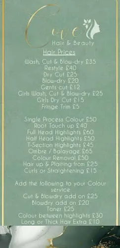 7 - Cove Hair and Beauty