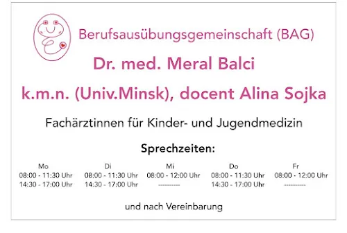 1 - Dr. med. Meral Balci & k.m.n. (Univ.Minsk), docent Alina Sojka