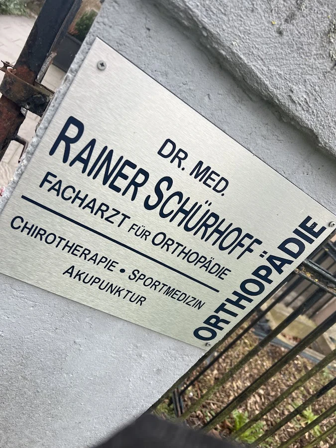 1 - Dr. Rainer Schürhoff