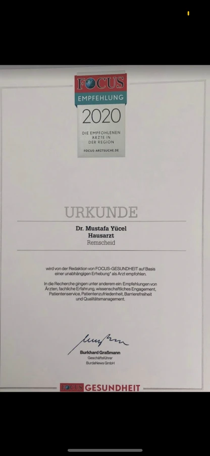1 - Dr.med. Mustafa Yücel