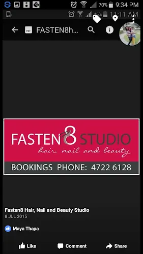6 - Fasten 8 Hair Salon