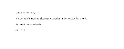 5 - Frau Dr. med. Sabine Krieger