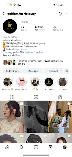 5 - Golden hair beauty