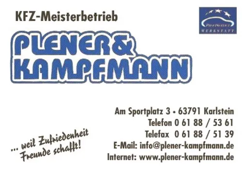 1 - Kfz- Meisterbetrieb Plener & Kampfmann