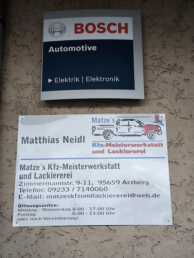 1 - Matze`s Kfz- Meisterwerkstatt und Lackiererei