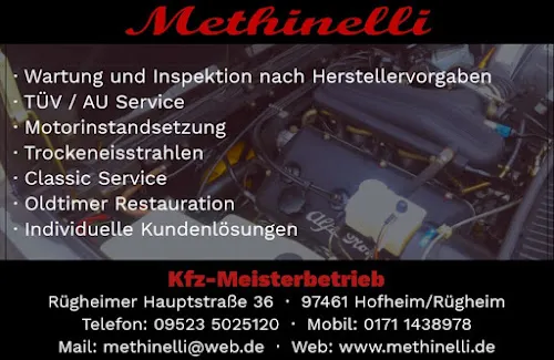 1 - Methinelli e.K., Kfz-Meisterbetrieb