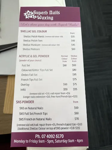 7 - SuperbNails & Waxing
