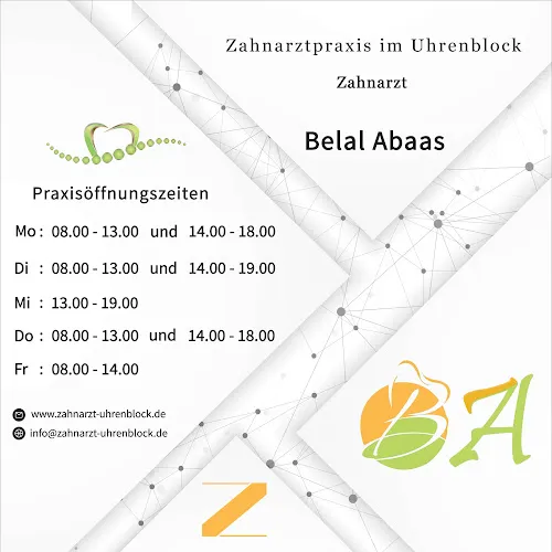 6 - Zahnarzt Belal Abaas, Uhrenblock-Rendsburg